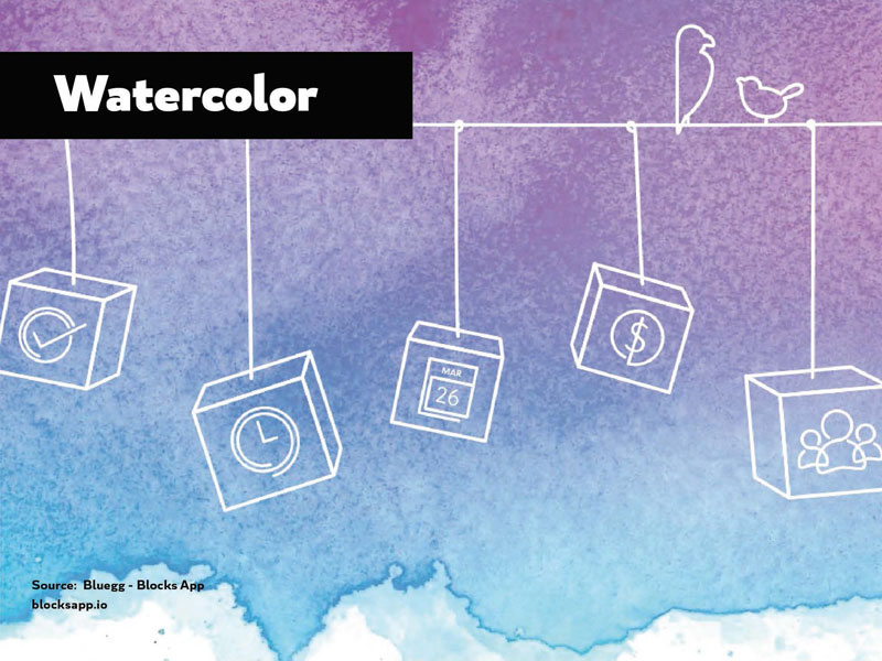 Ten Web Design Trends Worth Keeping or Ditching image 2016 Design Trends - Watercolor2