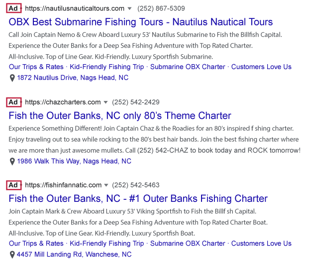 Local PPC Advertising Guide for Small Business Owners image Google Local PPC Ad Example